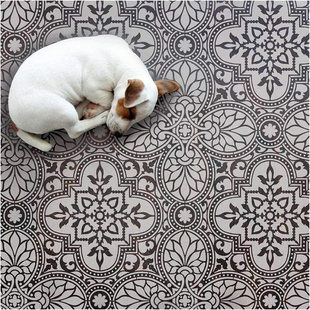 Alatera Tile Stencil - Wall Painting Stencils for Easy Room Makeover – Large Stencil for Painting Walls – Stenciling Instead of Wallpaper Saves Money – Stencils for Walls and Floors