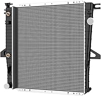 DWVO Aluminum Radiator for 1998-2001 Ford Explorer 4.0L, 1999-2011 Ranger 4.0L, B3000/B4000 - OEM Fit w/ Oil Cooler