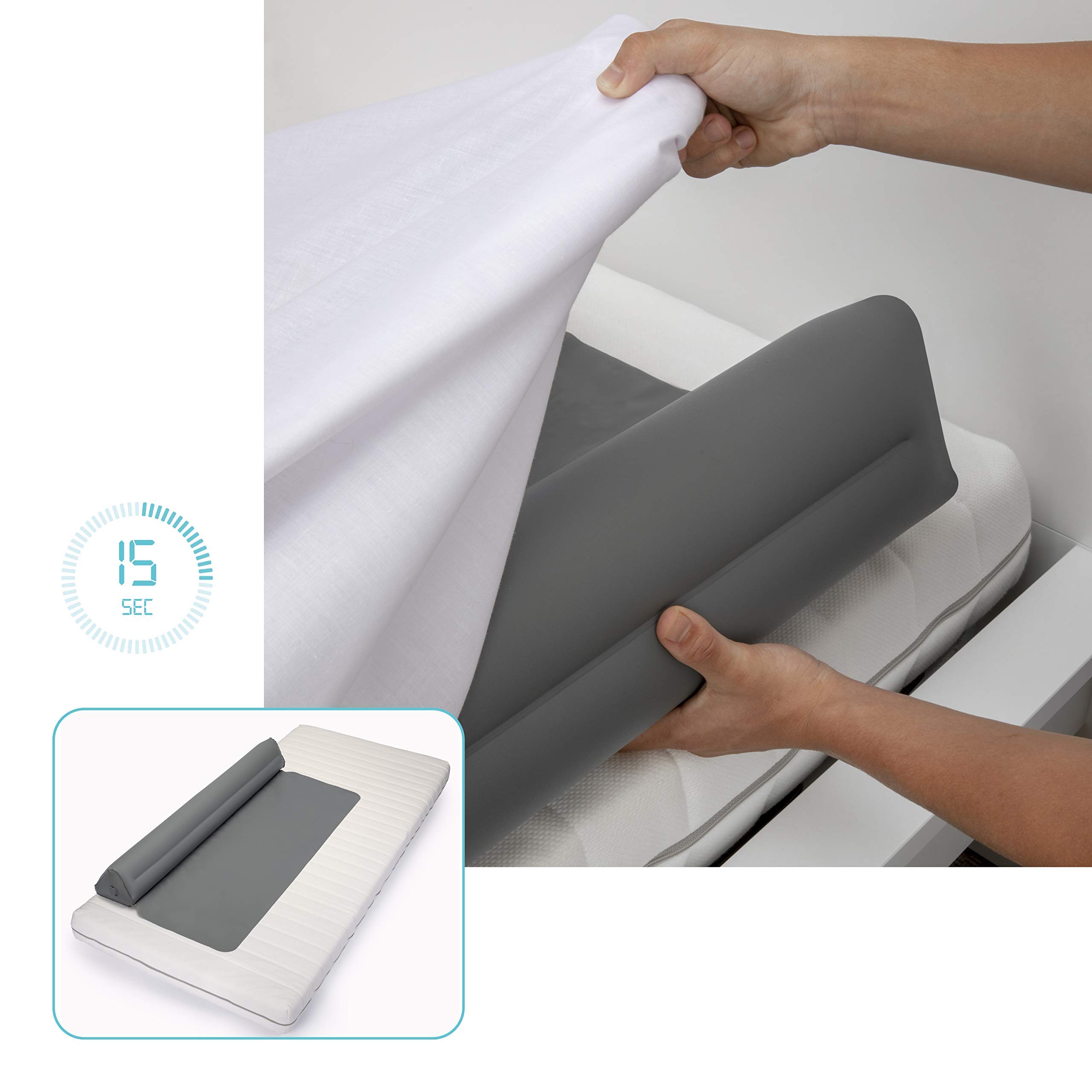 BANBALOO Inflatable Bed Bumper for Children Child Fall Protection