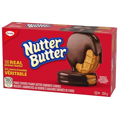 Miniatura 2 de Christie Galletas Nutter Butter Fudge, 223 g7.9 oz (importadas de Canadá)