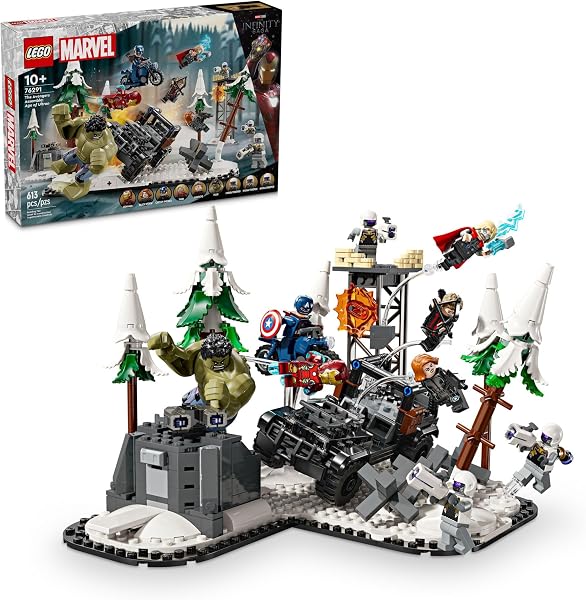 LEGO Marvel The Avengers Assemble: Age of Ultron Building Toy Set - Marvel Toy & Figures for Boys & Girls, Ages 10+ - Gi