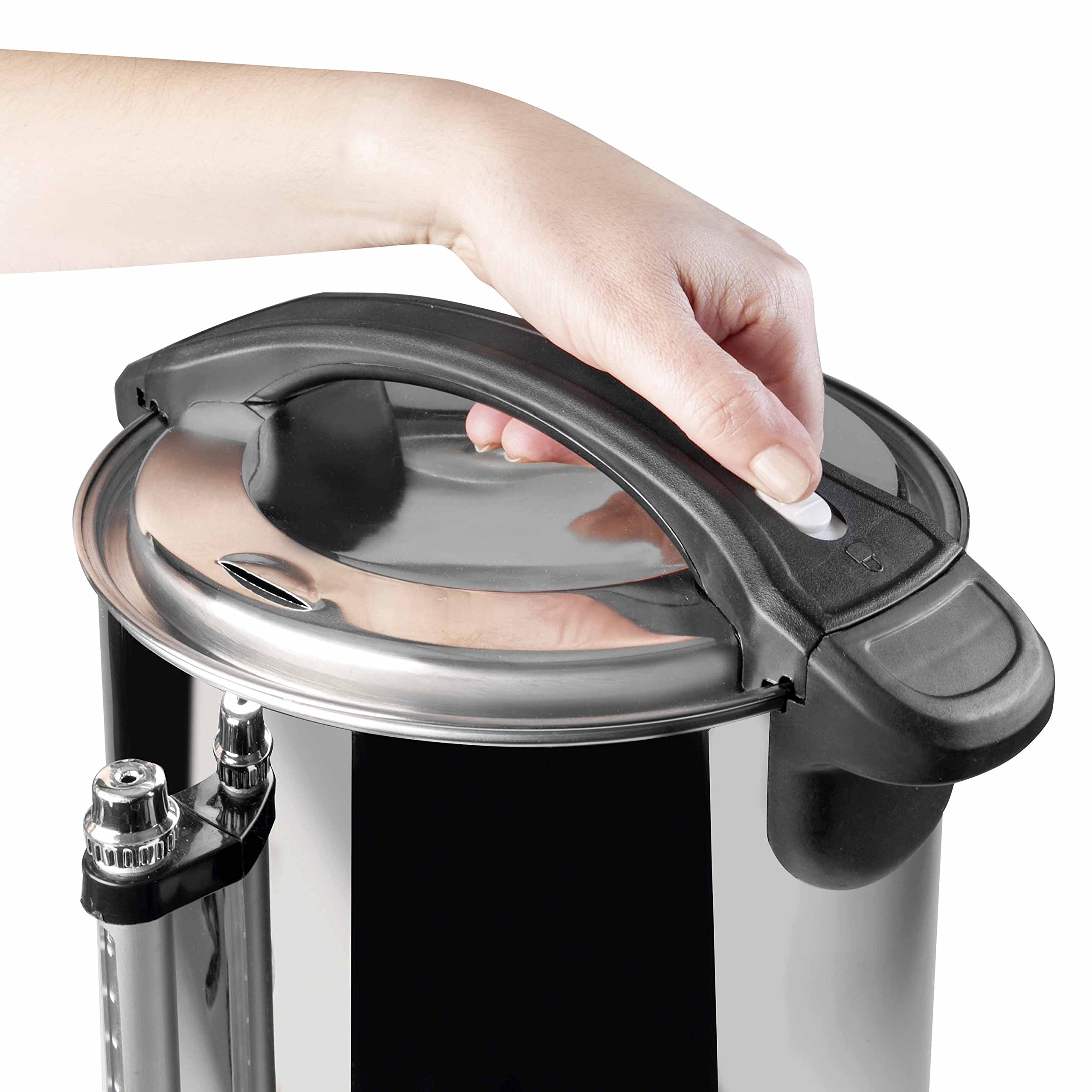 Lacor 69476 Dispensador Eléctrico, 1500 W, 6 litros, Acero Inoxidable