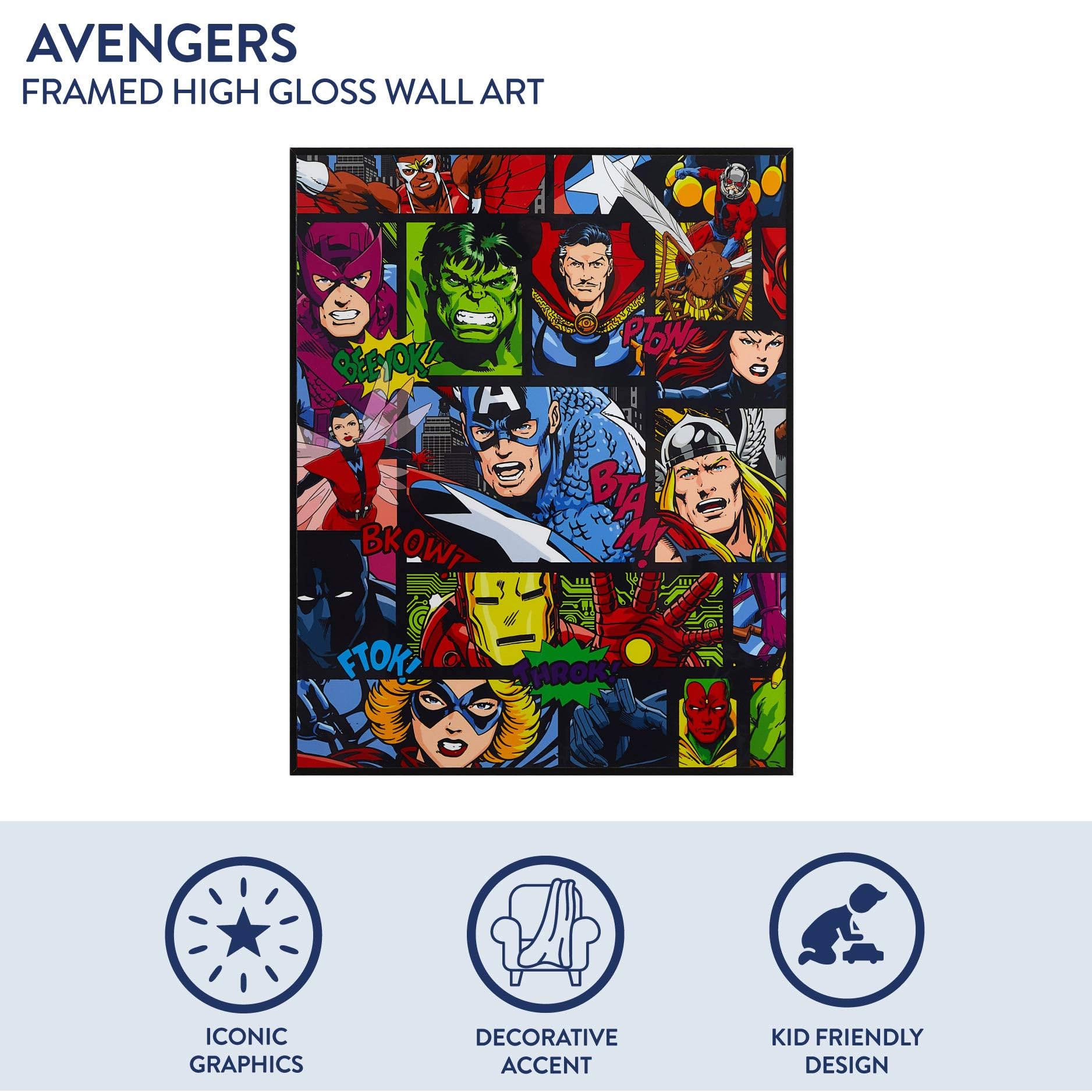Amazon.co.jp: マーベル アベンジャーズ 40.6 cm x 50.8 cm 高光沢