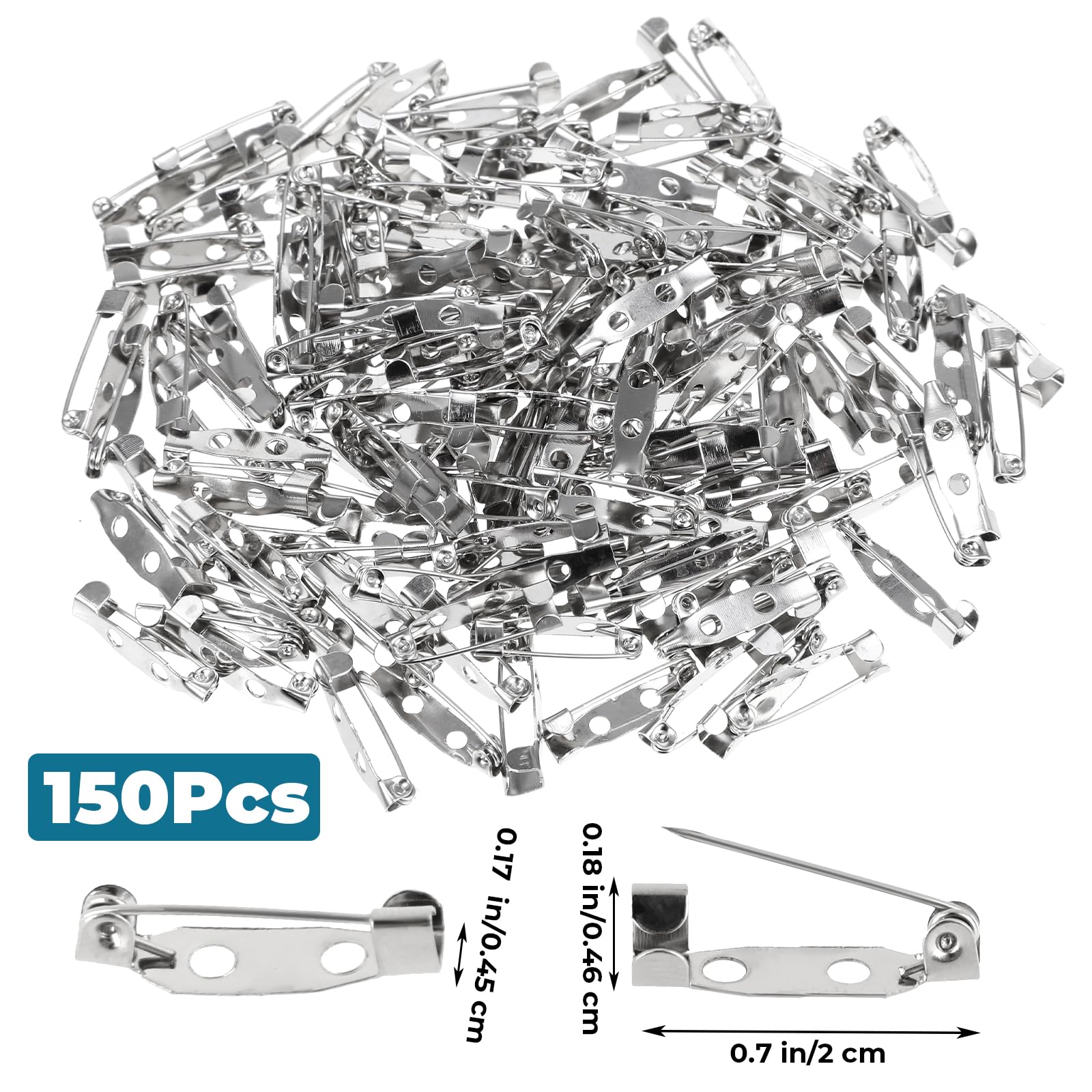 Confezione 100 Perni Di Sicurezza Per Artigianato - 38/40/45 Mm Per Gioielli E Cucito - Foto 11