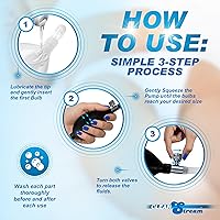 Vista 5 de Cleanstream Catéter de enema anal de silicona de doble bombilla, limpieza de colon sin ensuciar, 17.5 pulgadas, fácil de usar