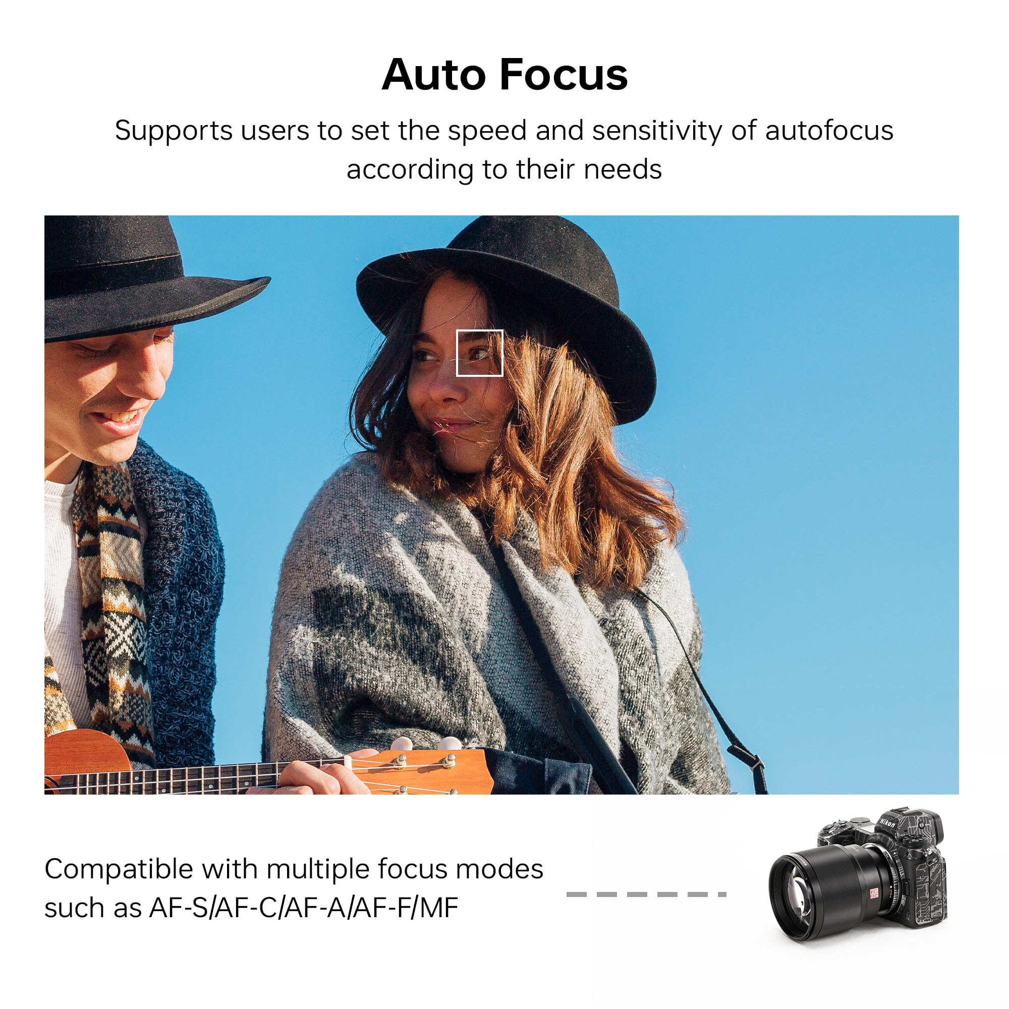 VILTROX E-Z Objektivadapter Autofokus Konverter für Nikon Z Mount Z5 Z50 Z6 Z6II Z7 Z7II Zfc spiegellose Kameras