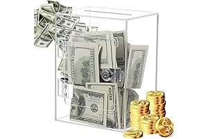 Paradise Falls Money Jar: A Transparent Treasure for Your Savings Journey