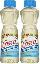 Crisco Pure Vegetable Oil, 16 Fluid Ounce (Pack of 2)