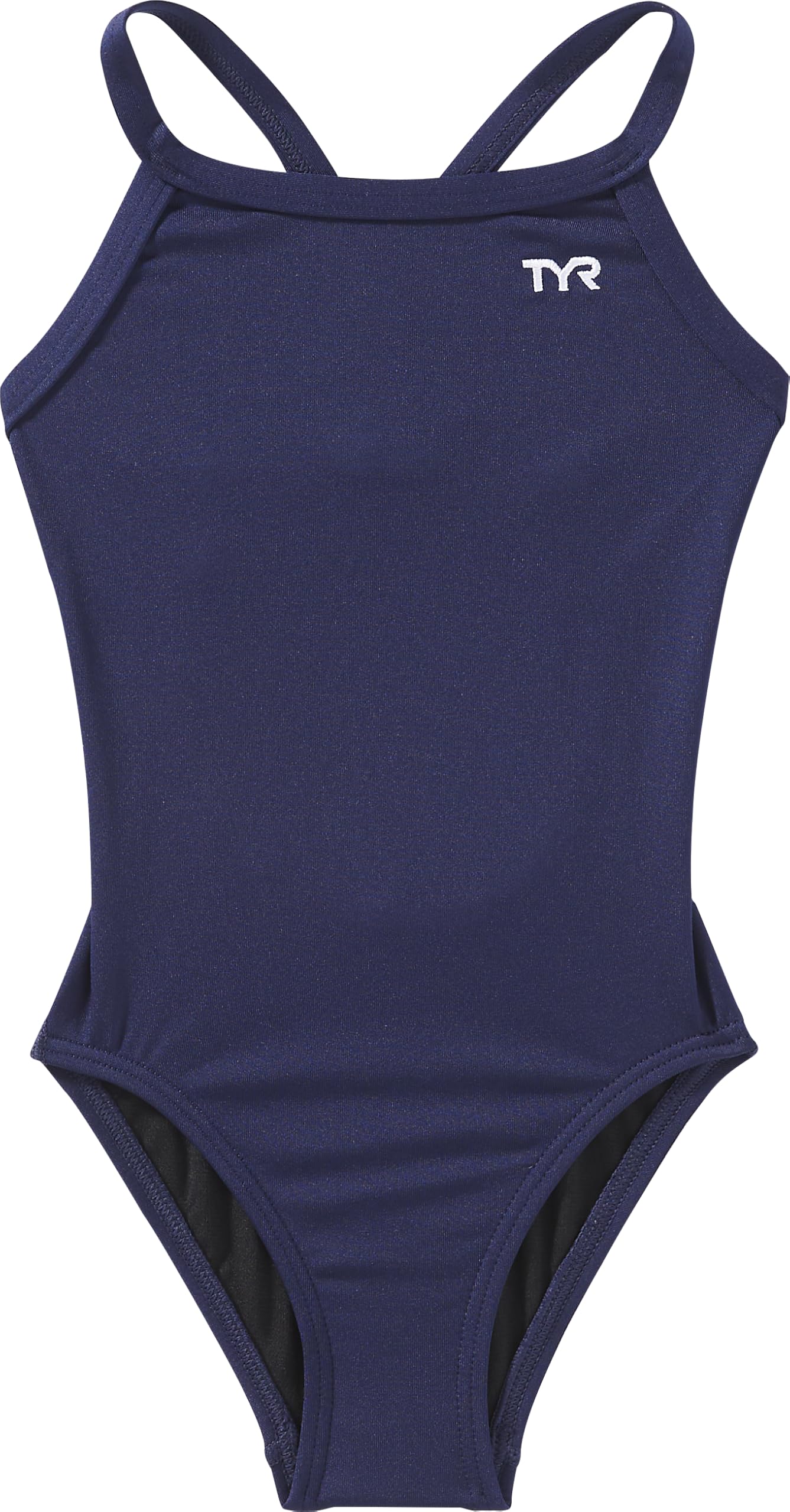TYR Sport Girls' Solid Diamondback Swim Suit