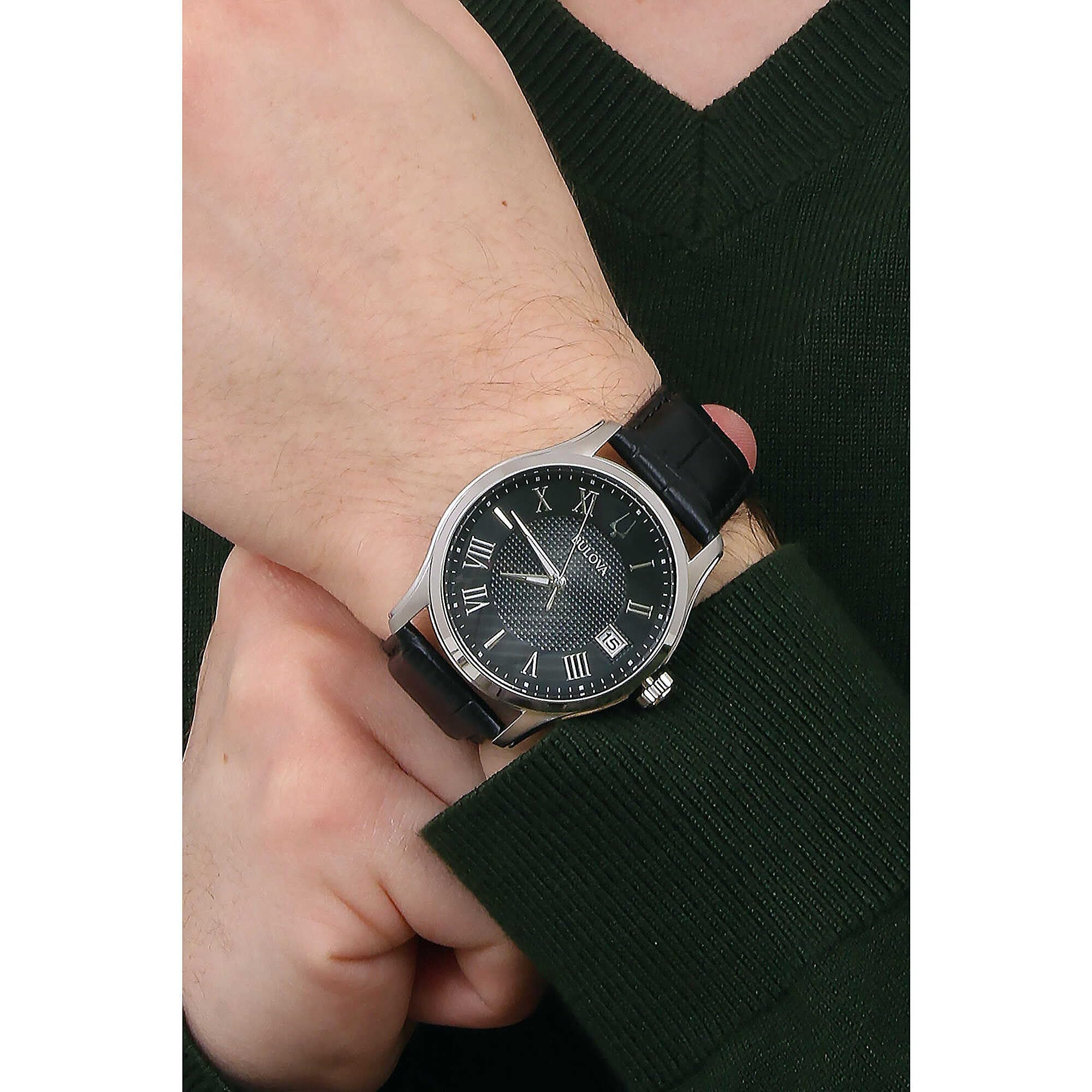 Bulova Orologio Uomo Cronografo classico cod. 96B390