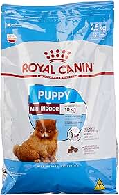 Ração Royal Canin Mini Indoor Junior Cães Filhotes 2,5Kg - Sabor Outro