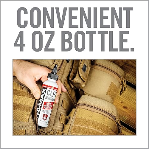 Miniatura 5 de Real Avid Tri-Max CLP Limpiador y lubricante para pistolas  Botella de 4 onzas, aceite de pistola 3 en 1, limpiador de orificios y protector contra