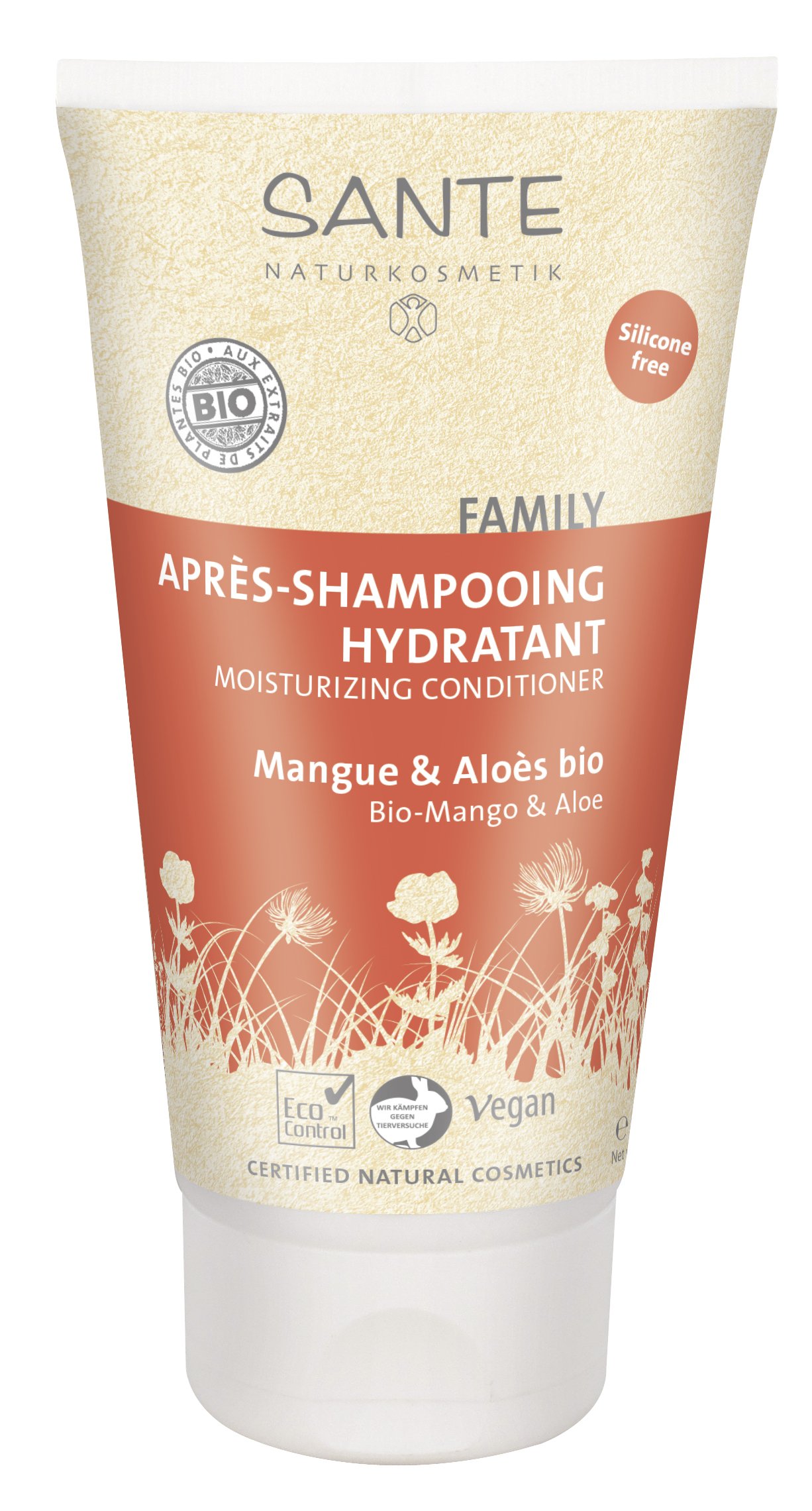 Sante Hydrating Conditioner, 150 ml, Bio-Mango and Aloe