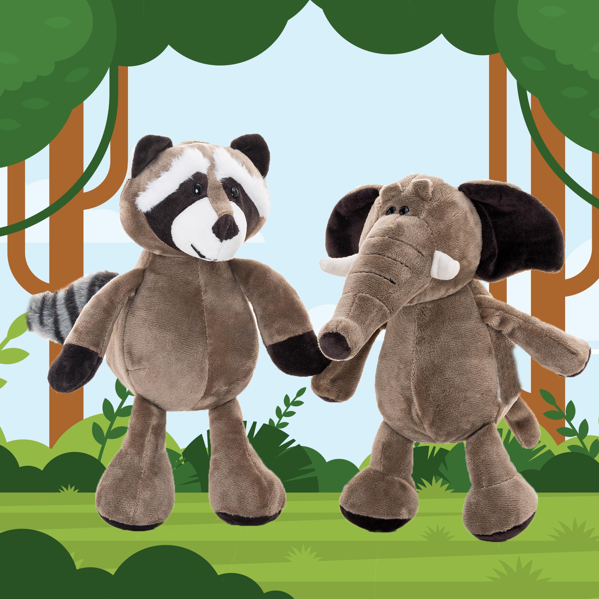 Buy Lazada Stuffed Animal Raccoon Plush Toy Animal Baby Toys