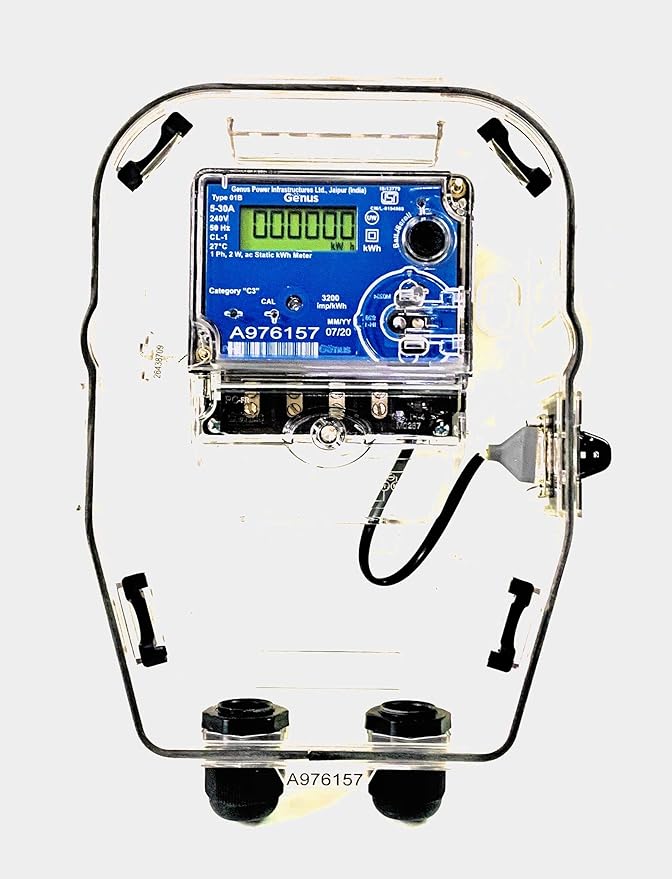 Litost Genus 1Phase MultiFunction Electric Energy LCD Sub Meter (2