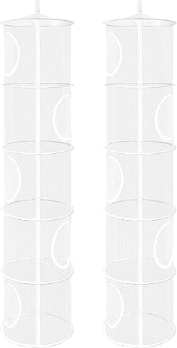 Miniatura 8 de coastal rose Organizador de bolsas de malla colgante para ahorrar espacio, organizador plegable de almacenamiento de animales de peluche, 5