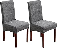Vista 23 de Fundas para sillas de comedor, fundas para sillas de comedor, fundas elásticas para sillas Parsons, para comedor, cocina, funda protectora