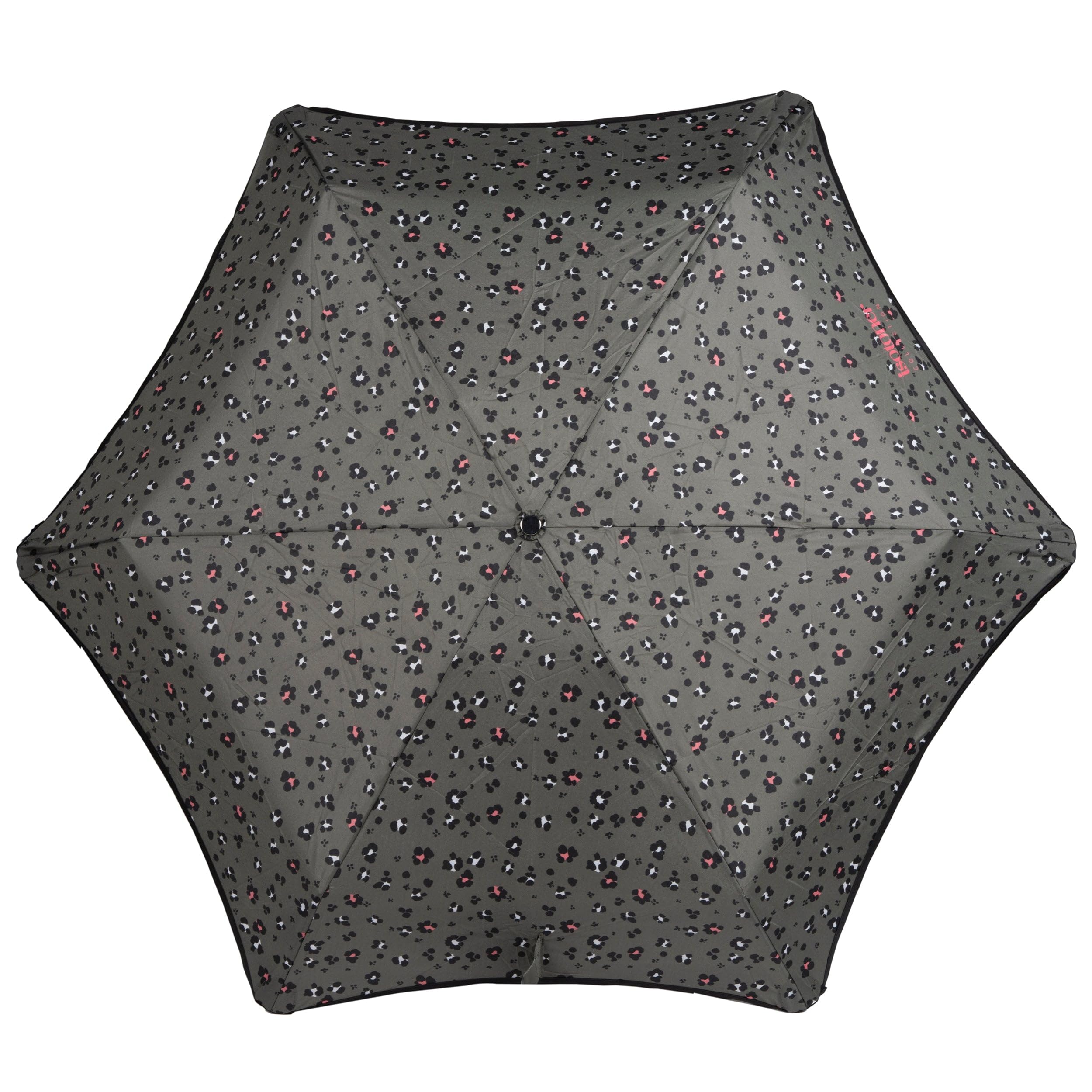 Isotoner Paraguas x-tra sólido anti-vuelco, impermeable, apertura/cierre automático