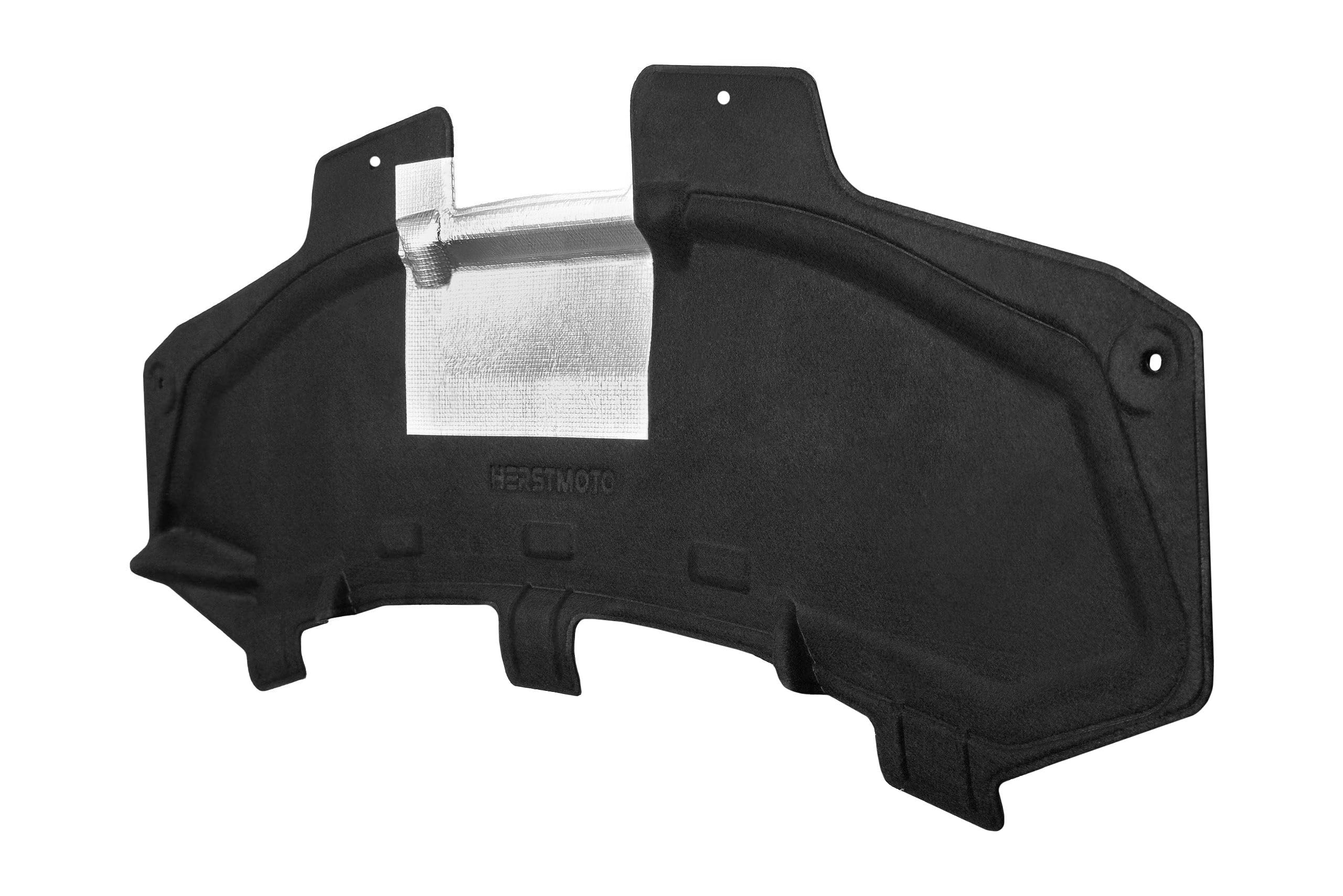 GEPCO Dämmmatte Motorhaube Motorhaubendämmung Motorraumdämmung mit Clips kompatibel mit PEUGEOT 207 2006–2012 9681498480