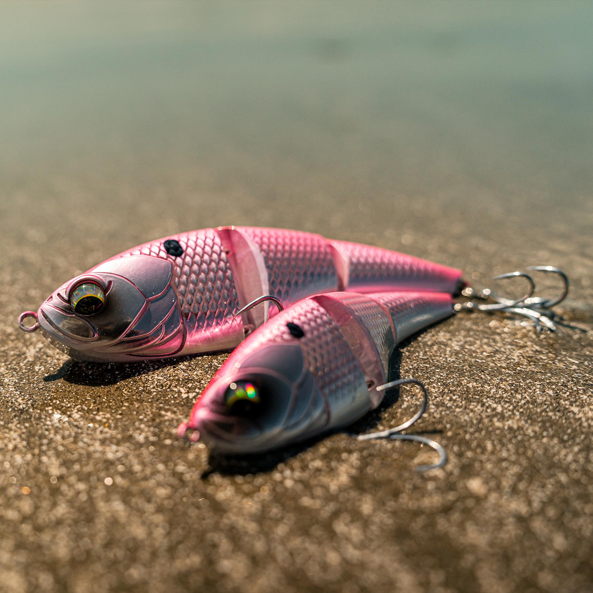 6th Sense Judo Glidebait – Single Jointed Hard Bait for Freshwater Bass and Saltwater Trout, Snooke and Redfish Fishing