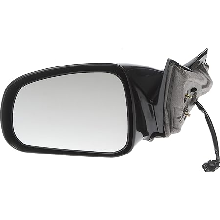 A-Premium Driver Side Power Mirror For Pontiac Grand Prix 2004-2008 - Black Non-Heated Replacement