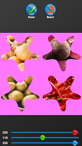 Colagem de fotografia de vegetais
