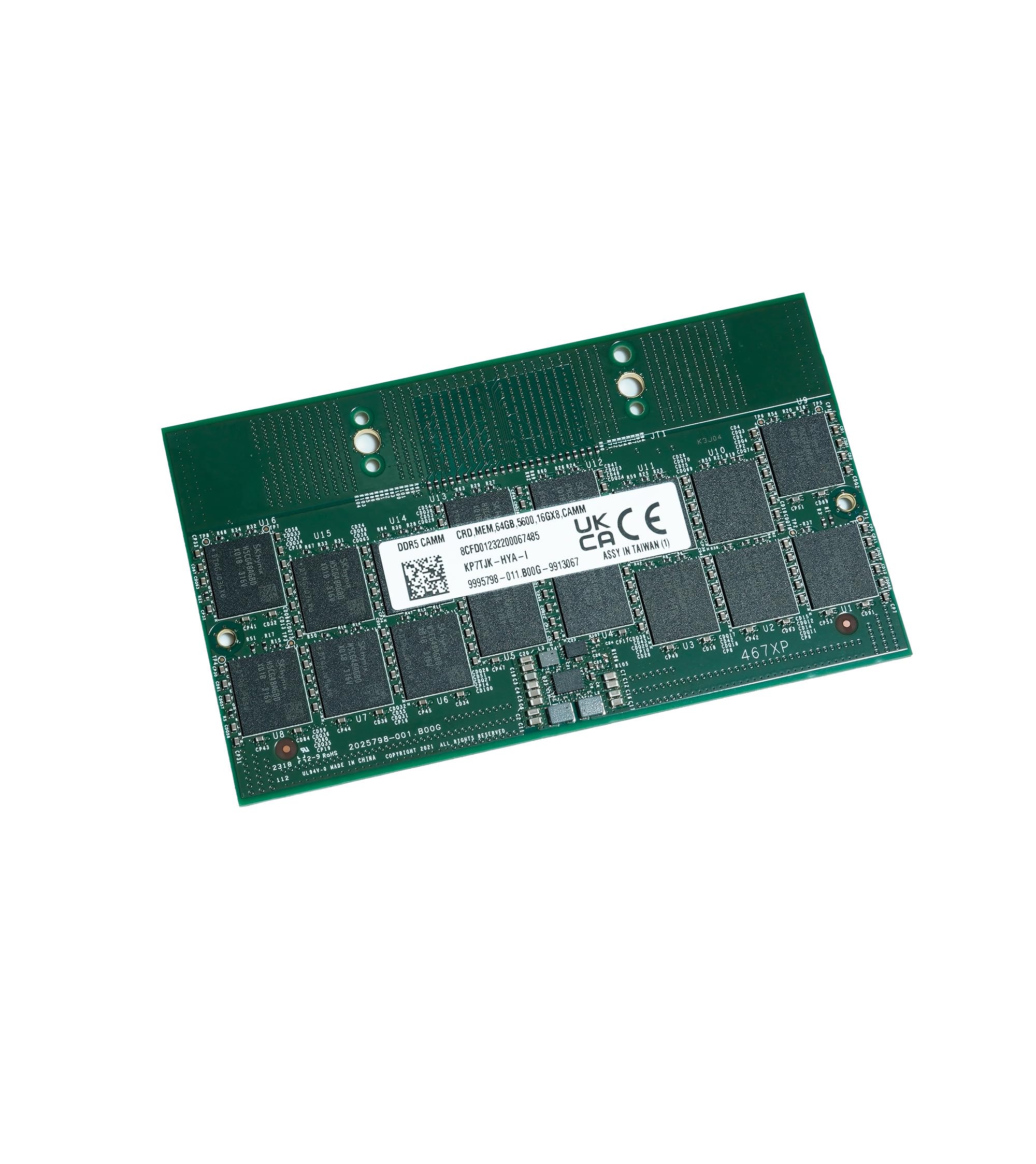 Dell 64GB DDR5 5600 MHz CAMM Memory Module – KP7TJK-HYA-I, PC5