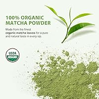 Vista 3 de Soeos Organic Matcha Powder, Matcha Green Tea Powder, 2 oz (2 Pack), Total 4 oz, Antioxidant-Rich Japanese Matcha for Lattes, Smoothies and Baking