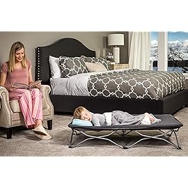 Regalo My Cot Portable Travel Bed, Grey, 1 Count (Pack of 1)