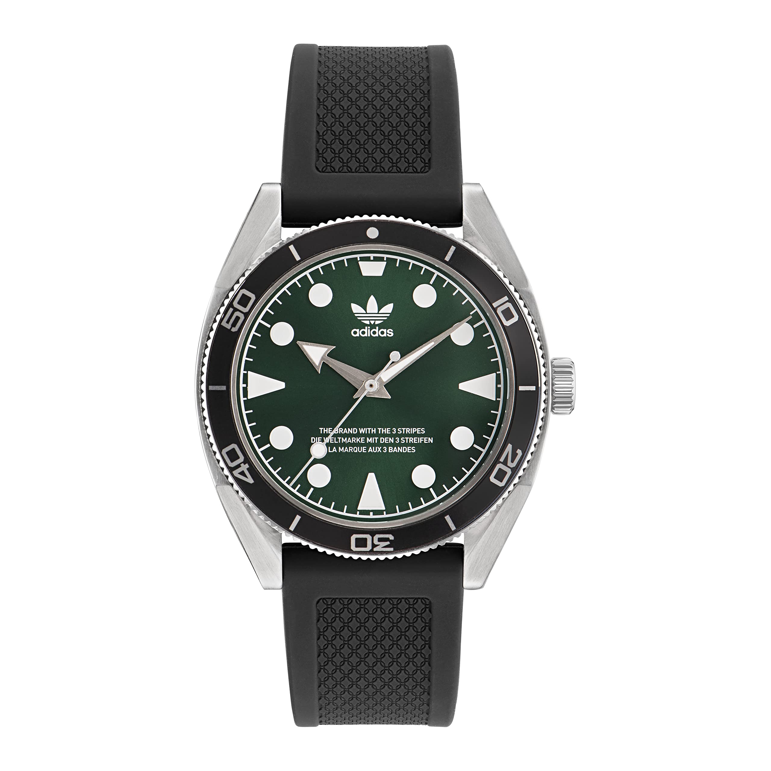 adidas Analog Green Dial Unisexs Watch-AOFH230082I (B0BZWV375R) Amazon Price History, Amazon Price Tracker