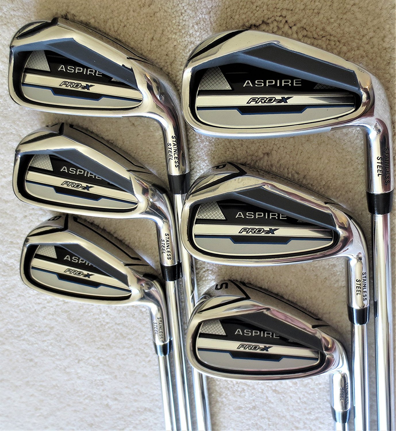 Amazon.co.jp: メンズ ゴルフクラブセット Stiff Flex – Ti 鍛造