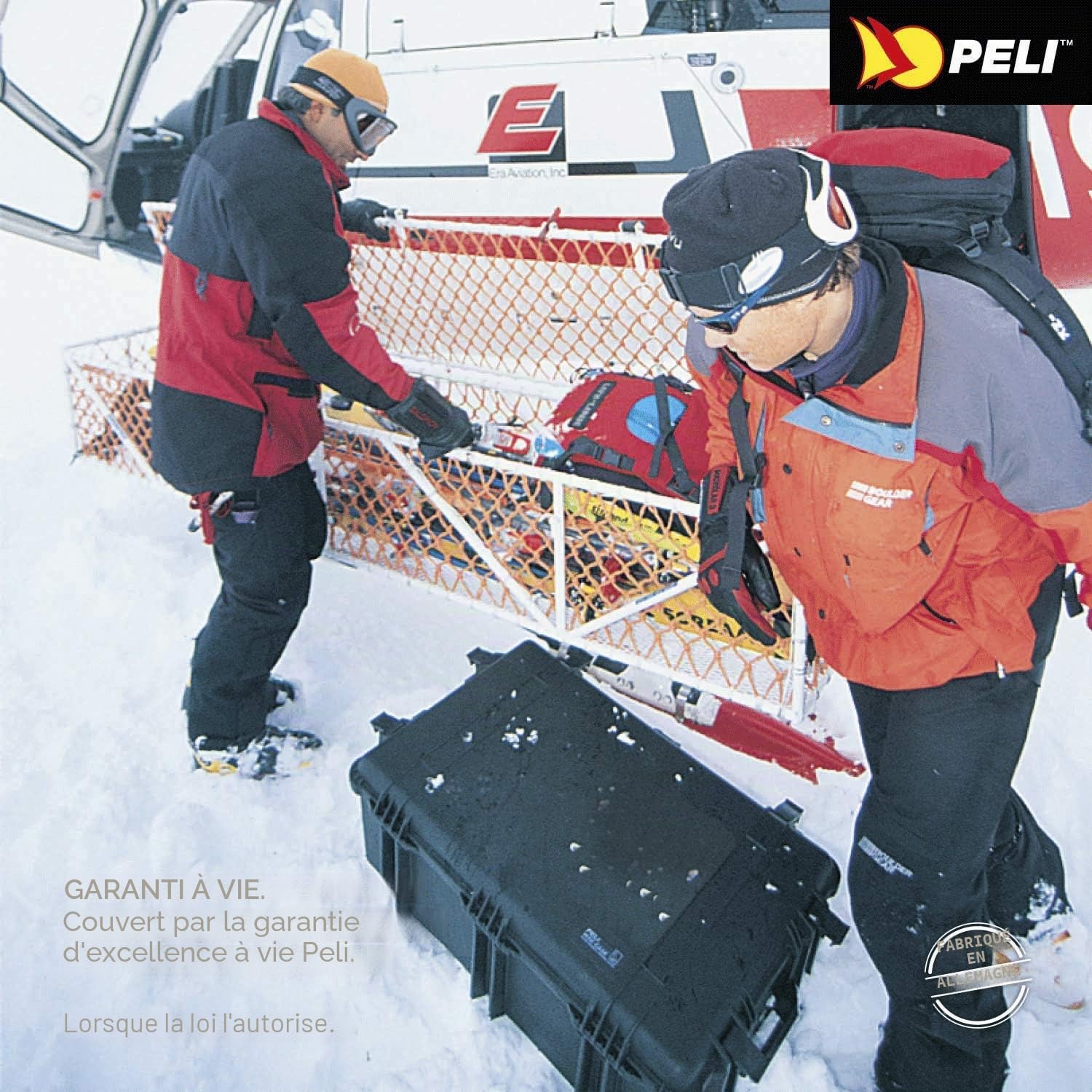 Peli 1650 Valise de Transport étanche pour équipement audiovi86L, fragiles et Drones