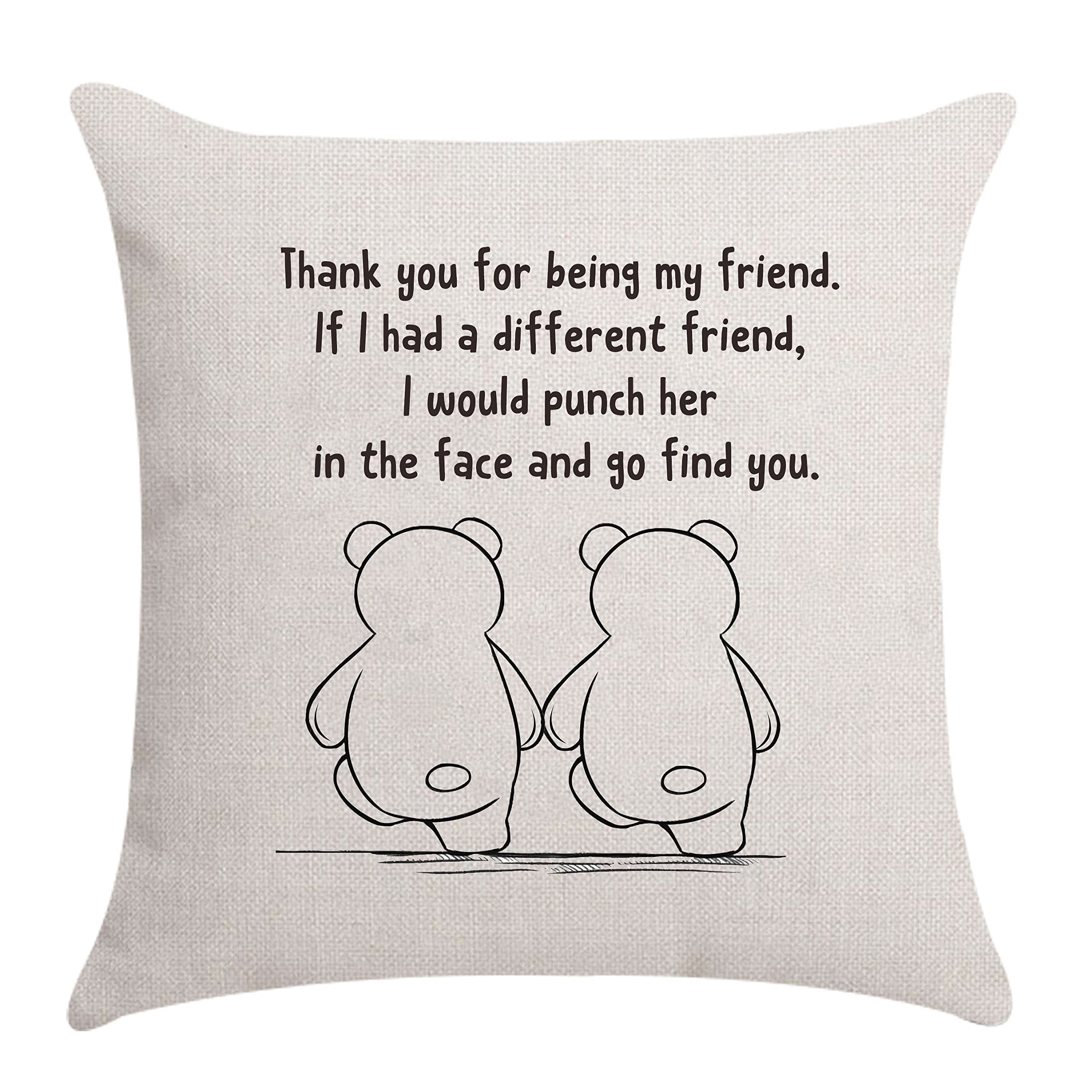 Mum Cushion Cover Throw Pillow - Mummy & Mom Gifts from Daughter & Son (Thank You for Being My Mum) — view 5