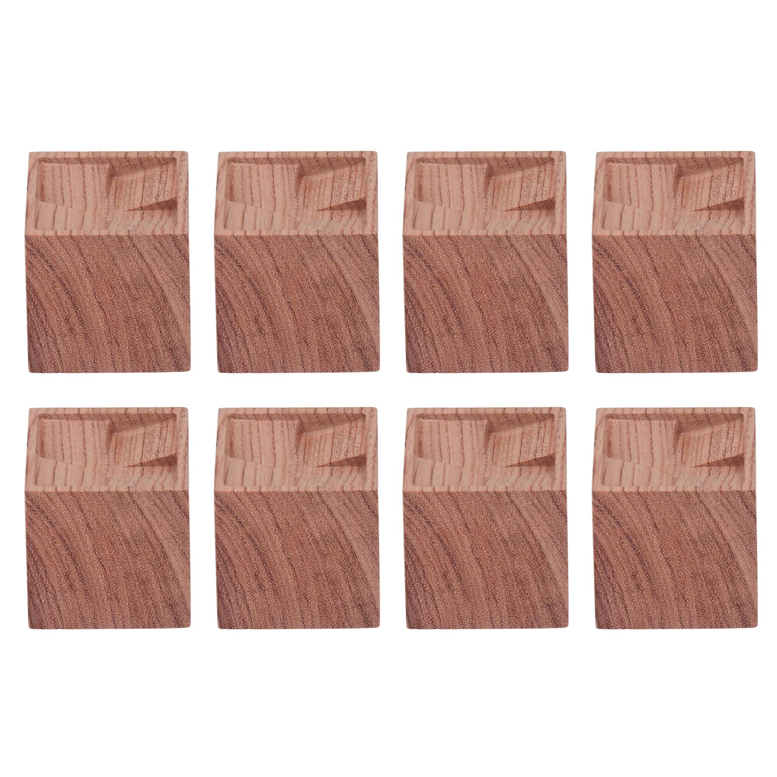 Clip Difusor de Aceite Esencial de Palisandro Natural para Coche – Difusor de Ventilación de Madera Portátil para Coche, Dormitorio, Armario, Oficina – Aromaterapia Ecológica con Vetas de
