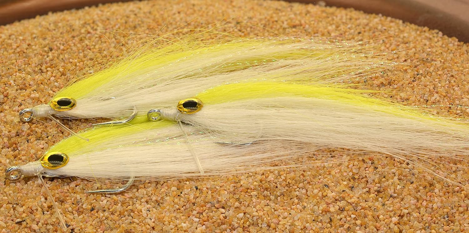 Cheat Code Saltwater Fishing Fly - Tarpon, Snook & Reds - 3 Pack - Hook #3/0…