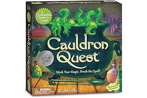 Peaceable Kingdom Cauldron Quest Cooperative Potions and Spells Game for Kids Ages 6-12