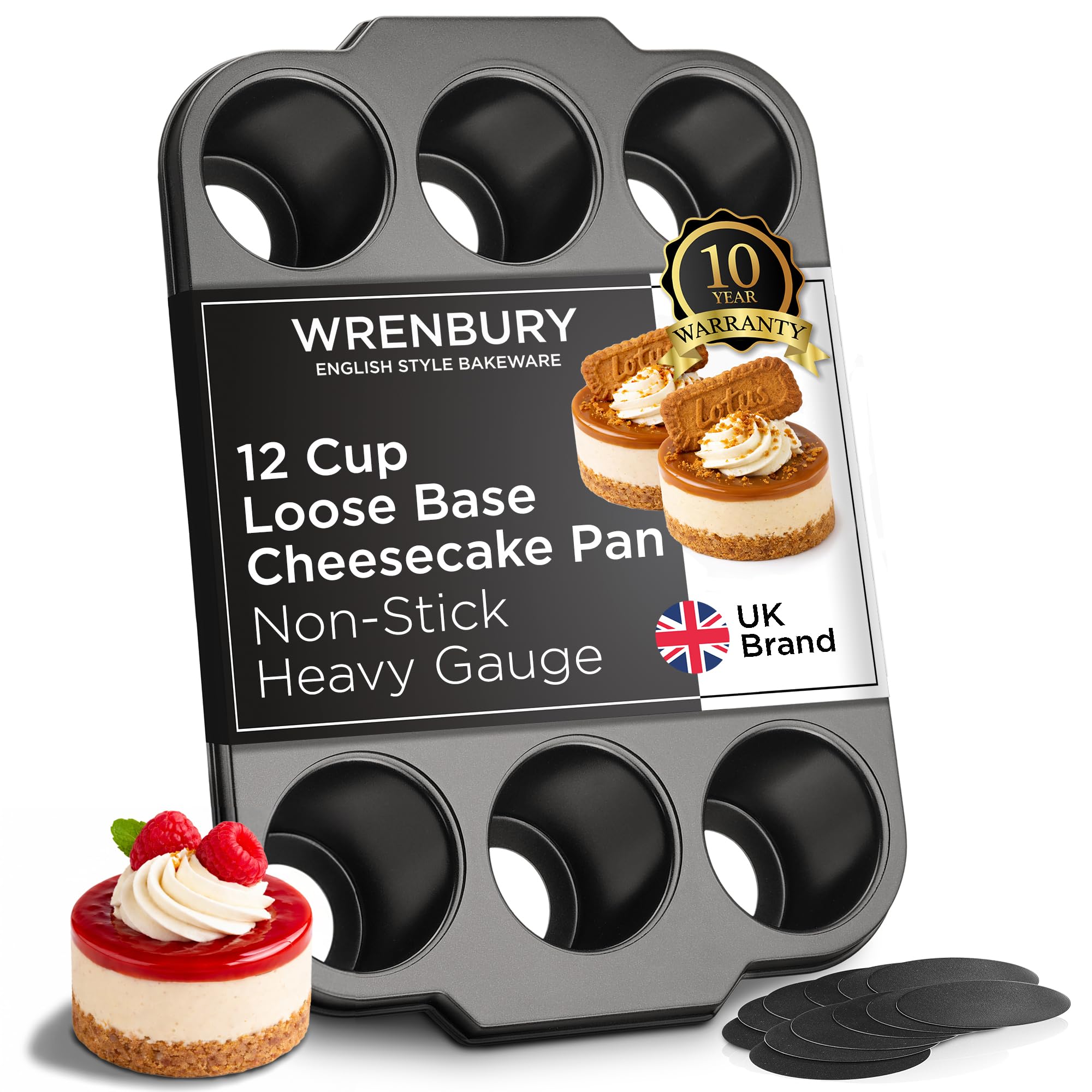 Wrenbury Pro Mini Cheesecake Pan