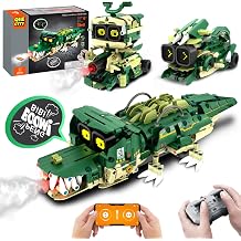Technik Robot Children for Boys 3-in-1 Robot Building Toy for Children with App Remote Control Technology Programmable Building Toy with Music Spray Gifts for Boys and Girls from 6+ Years