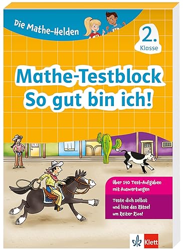 Klett Die Mathe-Helden: Mathe-Testblock 2. Klasse