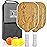 Pickleball Paddles Set of 2, 2025 USAPA Approved Pickleball Set, Fiberglass Lightweight Pickle Ball Rackets 2 Pack, 2 Outdoor Pickleball, 2 Indoor Pickleball Balls, 1 Pickleball Bag for Women and Men