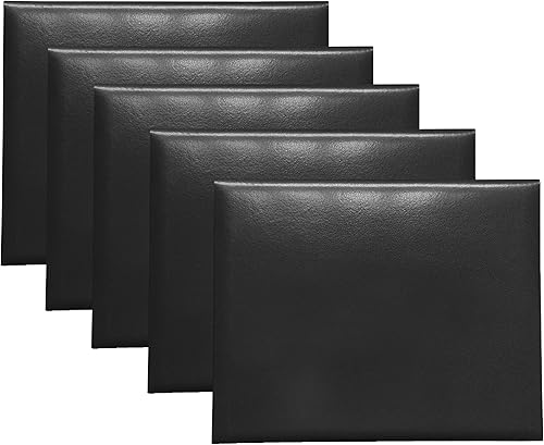 Gradplaza Cubierta de diploma para certificado de 8.5 x 11 pulgadas acolchado para diploma de graduación suave 5 piezas
