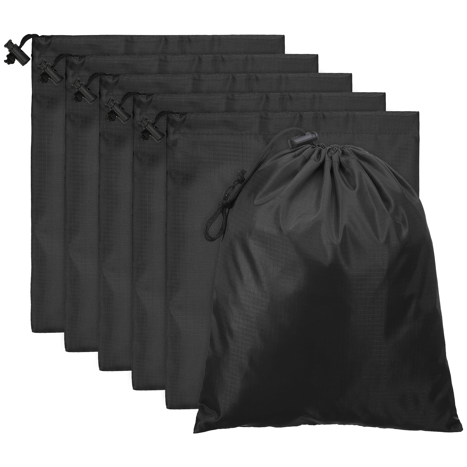 PATIKIL Waterproof Stuff Sack 6x13 Inch - Blue Drawstring Compression Bag For Sleeping Bags, Camping Gear, Hiking Backpacking Storage
