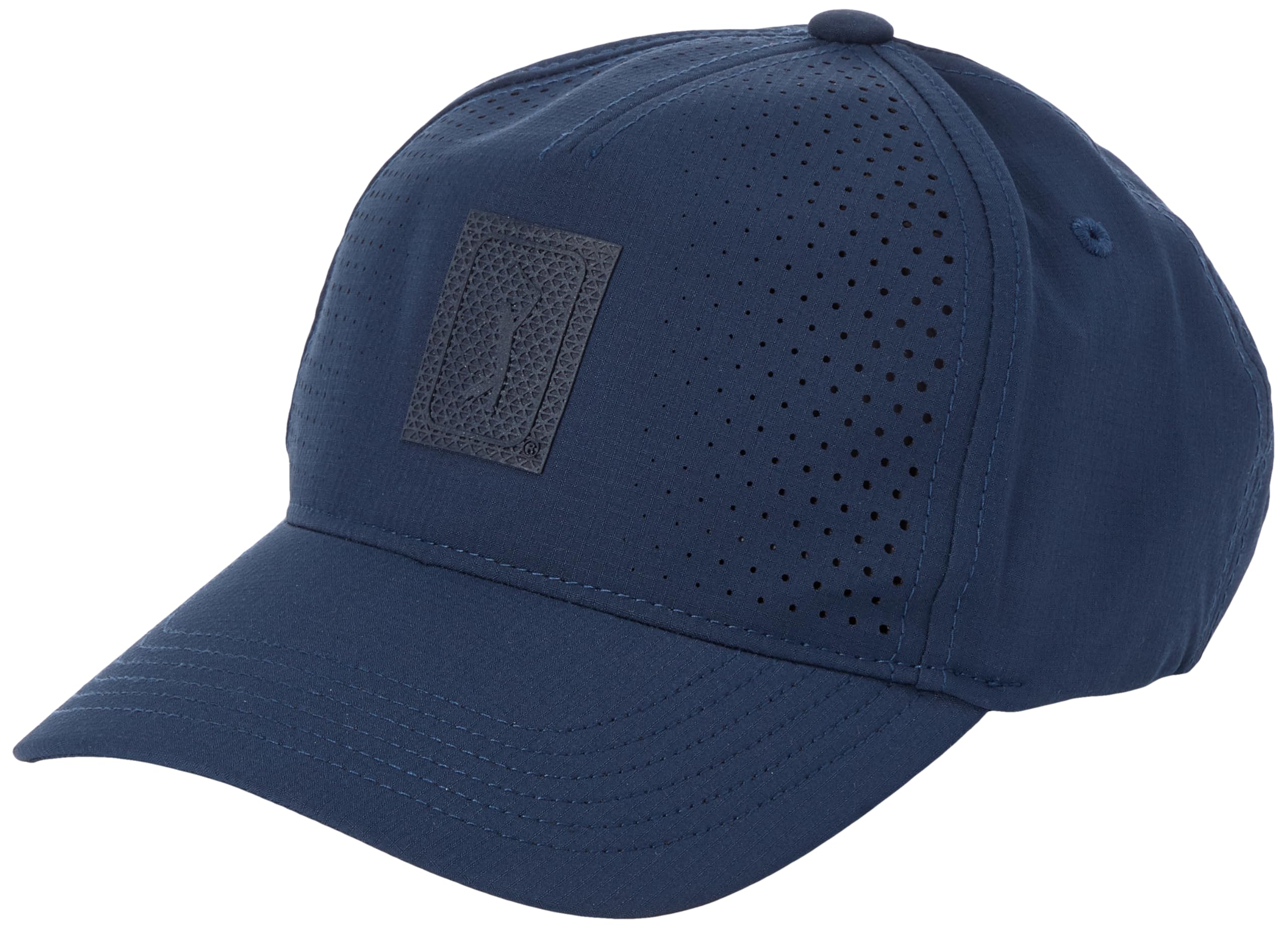 PGA Tour Men's Golf Cap, Black Iris