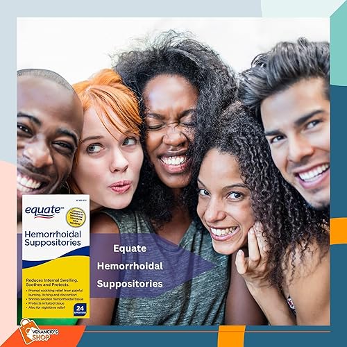 Miniatura 5 de VENANCIO'S SHOP 'Equate supositorios hemorroidales (24 unidades)