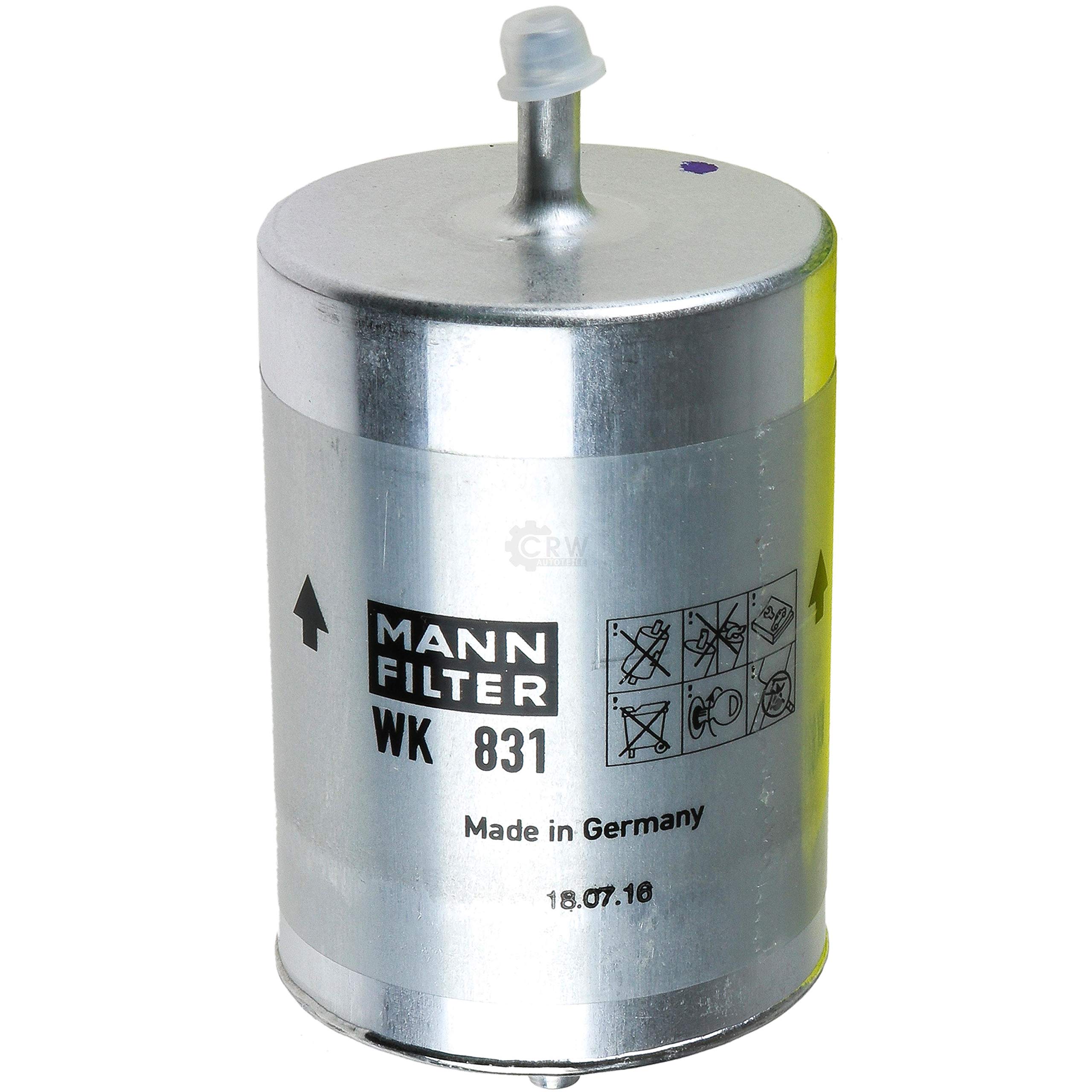 QR-Parts Kit 85461058 MN7501-5 MN7501-1 HU 932/6 n WK 831 7 L Classic 10W-40 + paquete de filtros MANN 10934238