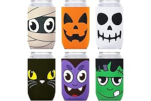 Whaline Halloween Party Can Cooler Covers