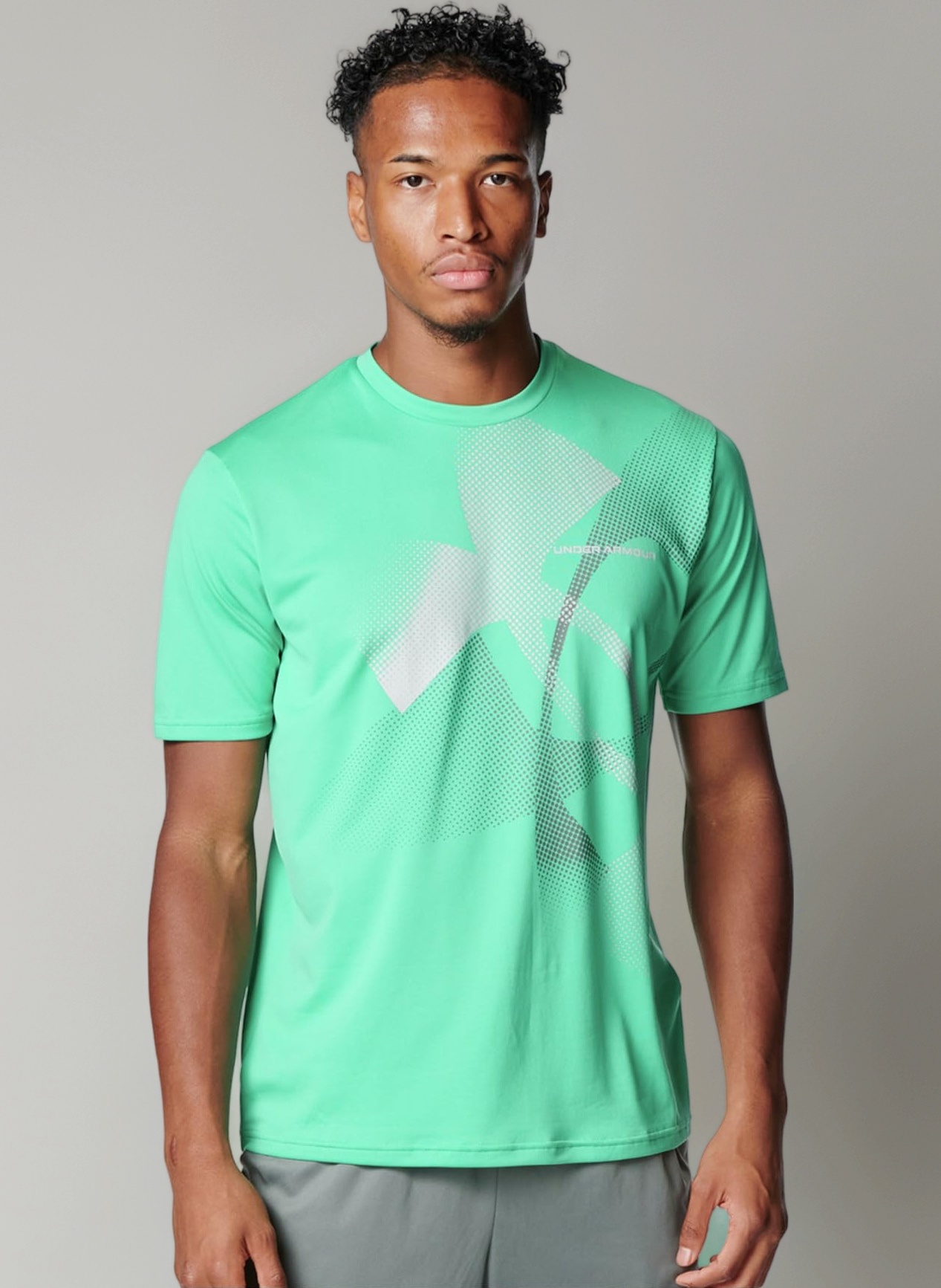 Amazon | [アンダーアーマー] UA TECH XL LOGO SHORT SLEEVE T-SHIRT