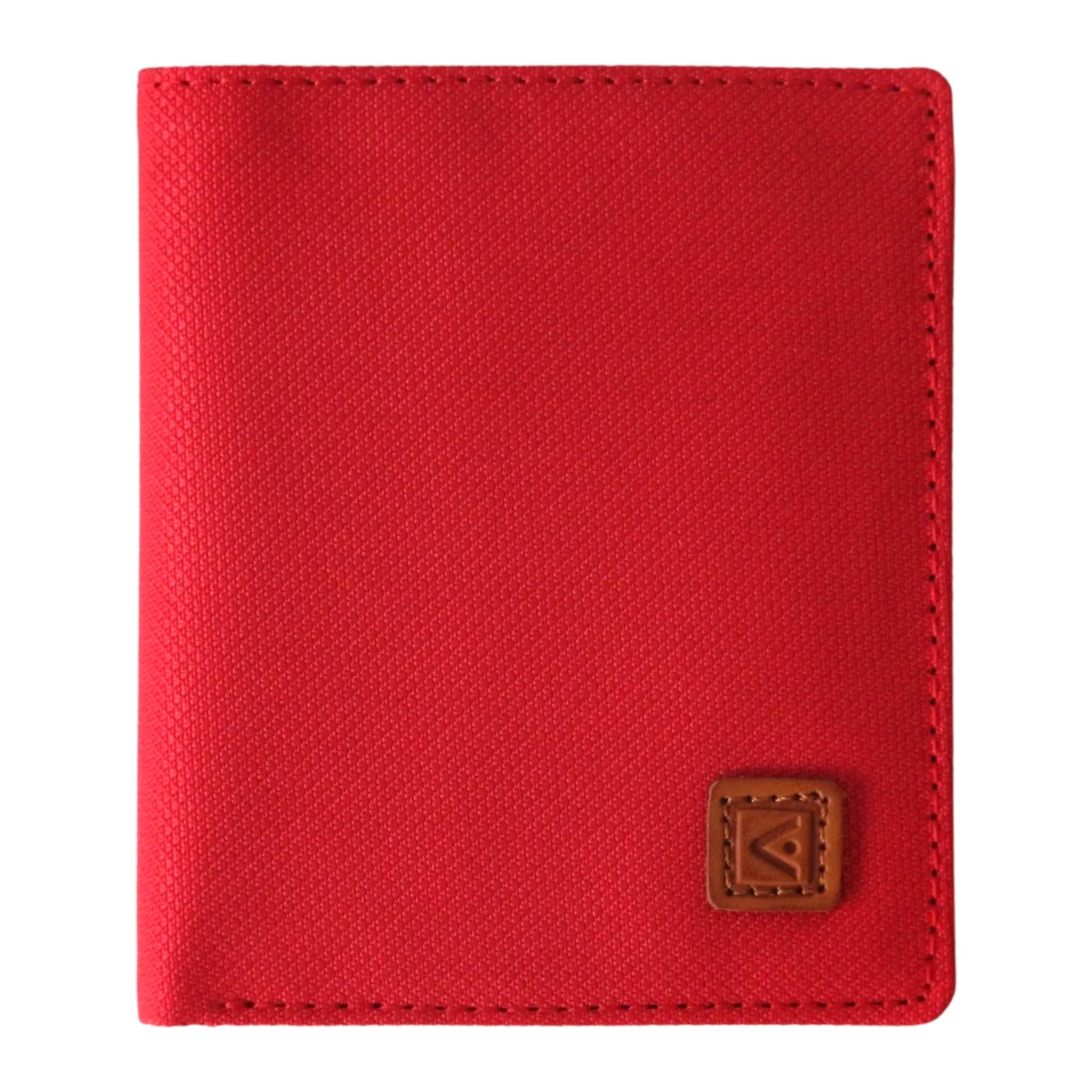 Unisex Adult Fabric Wallet With Water-Resistance No Leather (Red)-image-23