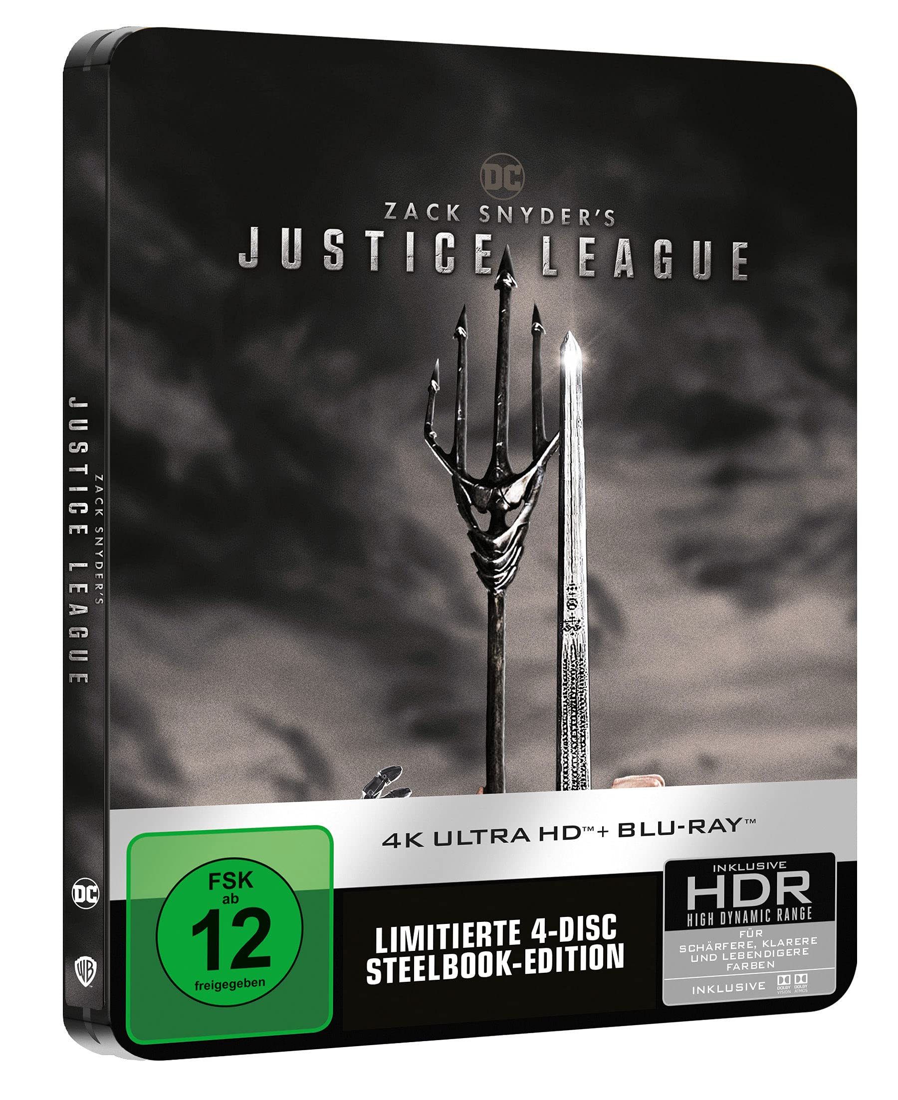 Zack Snyder’s Justice League - limited Steelbook [Blu-ray]