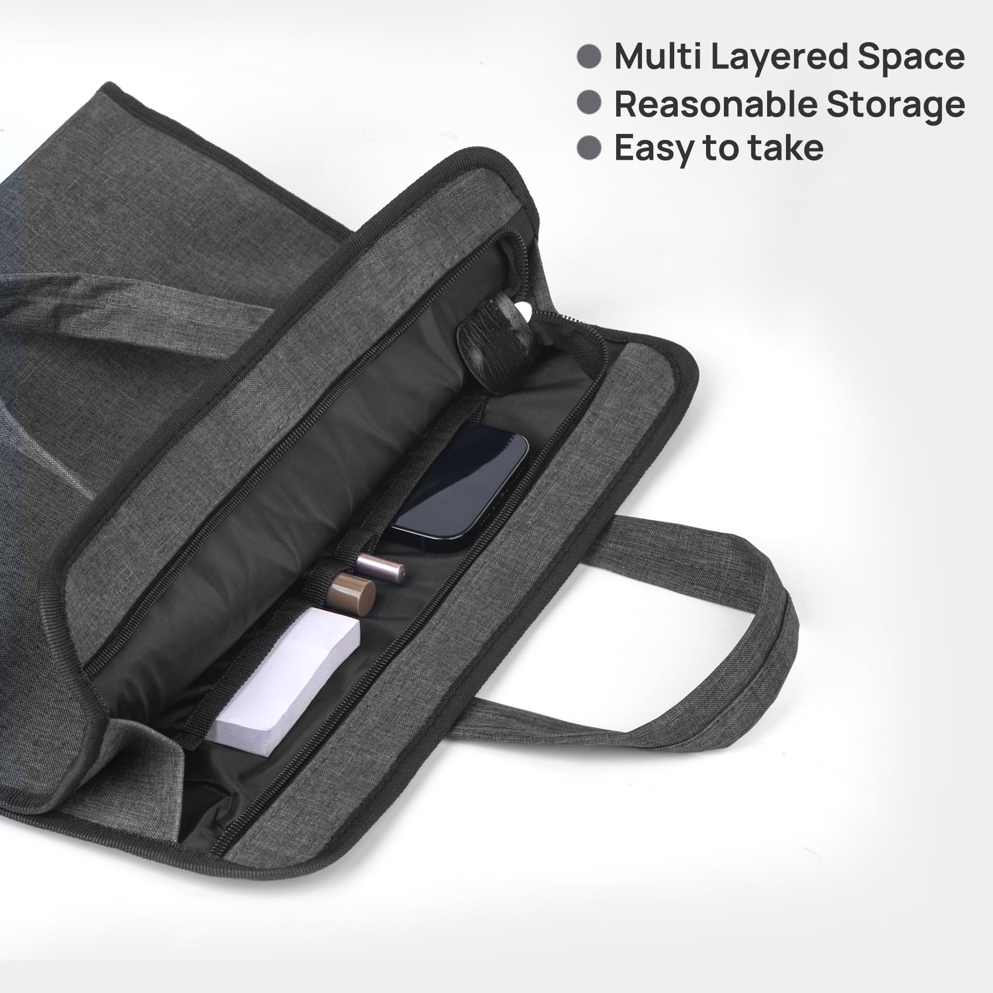 MMY Dokumententaschen-Set – 5 Stück B6 (20x14 Cm), Wasserdicht Mit Reißverschluss, Mehrfarbig